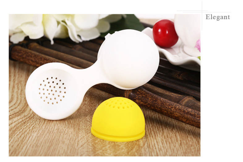 Egg Shape Silicone Tea Infuser Strainer Filter