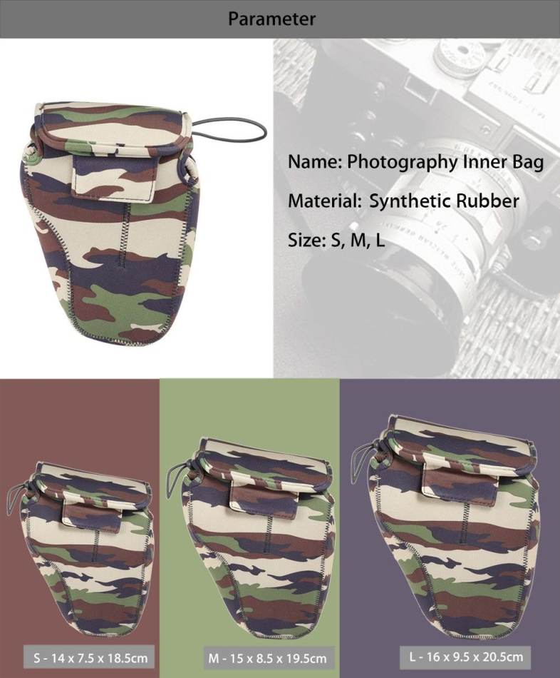 CADEN DSLR Camera Photography Inner Bag