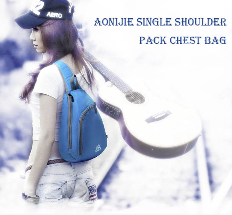 AONIJIE Hiking Cycling Climbing Chest Bag Single Shoulder Pack