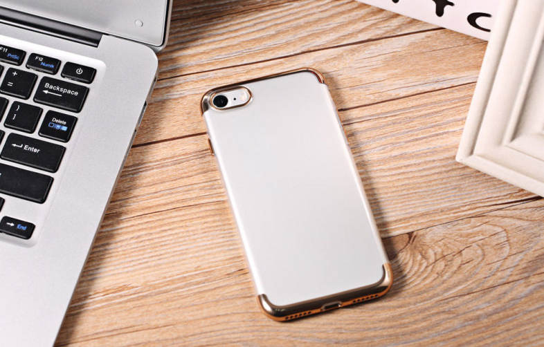 HOCO Glint Series Ultra Thin Electroplate Plating TPU Back Cover for iPhone 7