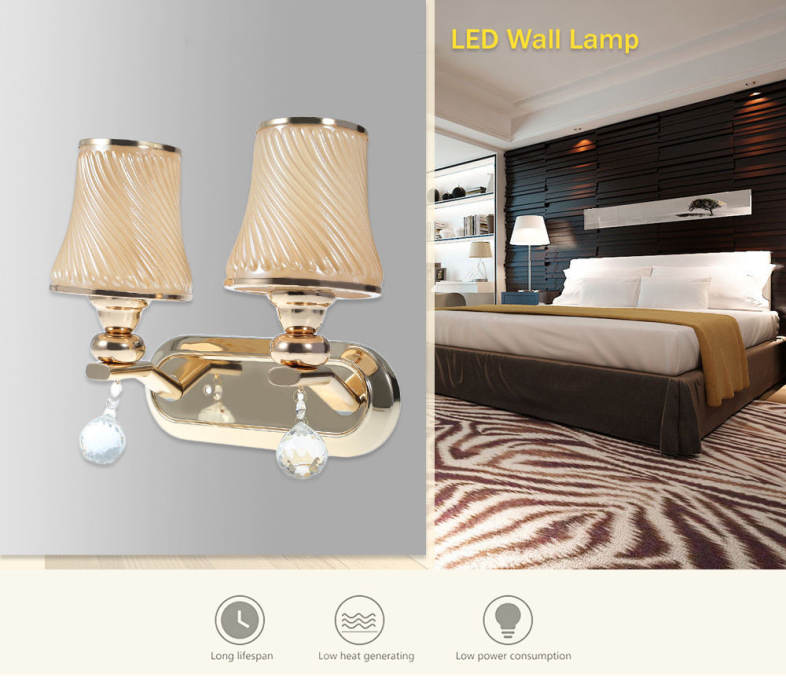 Creative LED Wall Lamp Bedroom Decorate Night Light