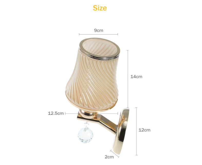 Creative LED Wall Lamp Bedroom Decorate Night Light