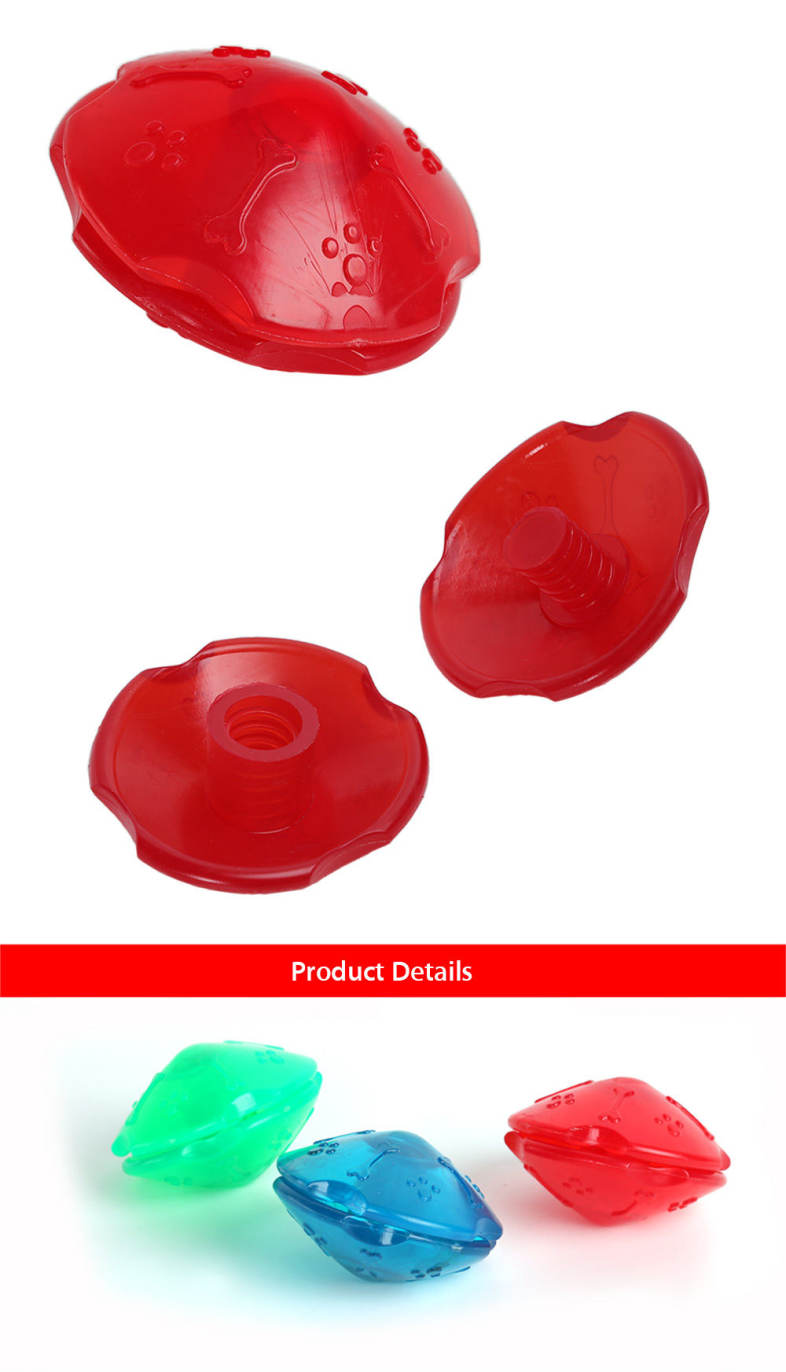 High Quality Pet Dog Cat Resistant Design Leakage Food Gyro Educational Toys