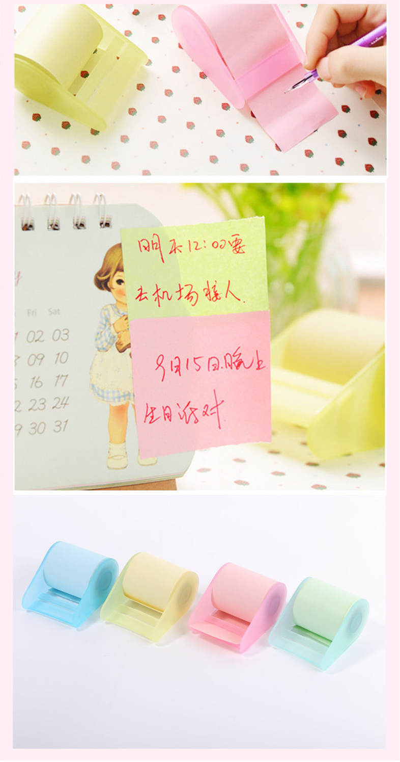 Kawaii Tear Scratchpad Paper Sticker Sticky Note Memo Pad Stationery Office Home School Supplies