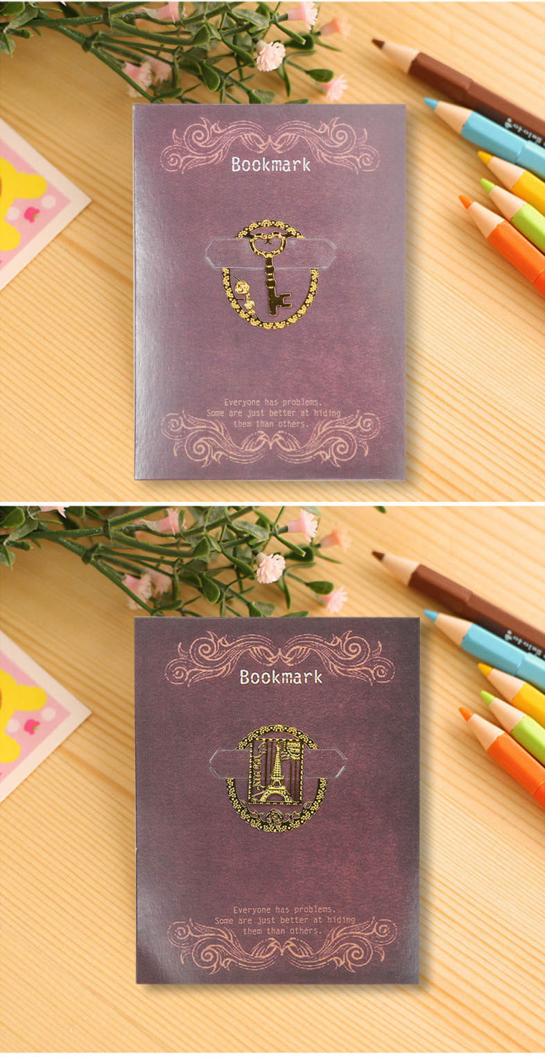 Animal Metal Bookmark Lace Mini Hollow Out Stationery