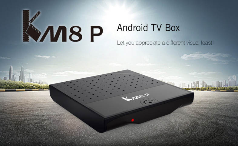 Mecool KM8 P TV Box Amlogic S912 Octa Core CPU Android 7.1 with KODI 17.0