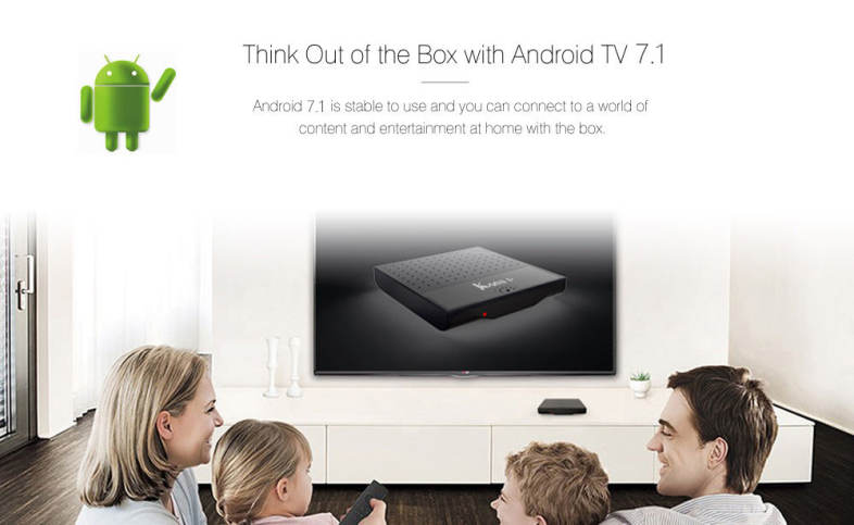 Mecool KM8 P TV Box Amlogic S912 Octa Core CPU Android 7.1 with KODI 17.0