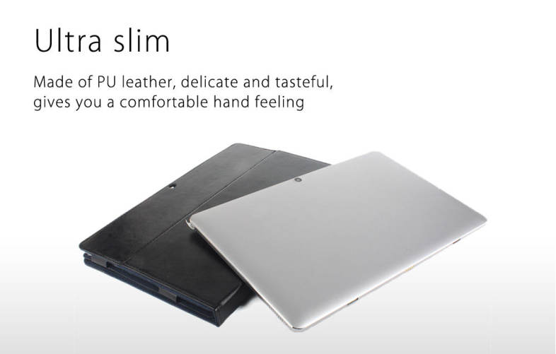 PU Leather Folio Cover Full Body Protective Skin Stand for CHUWI Hi10 Pro