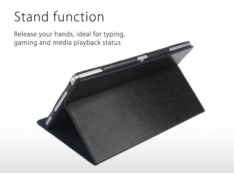 PU Leather Folio Cover Full Body Protective Skin Stand for CHUWI Hi10 Pro