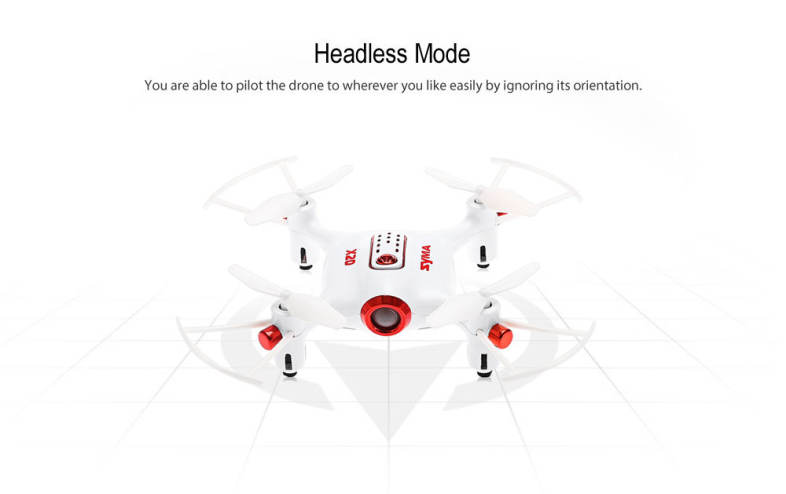 SYMA X20 - S RC Drone RTF 2.4GHz 4CH 6-axis Gyro / One Key Takeoff / 3D Flip