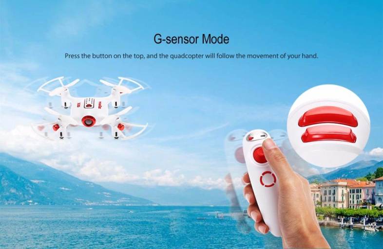 SYMA X20 - S RC Drone RTF 2.4GHz 4CH 6-axis Gyro / One Key Takeoff / 3D Flip