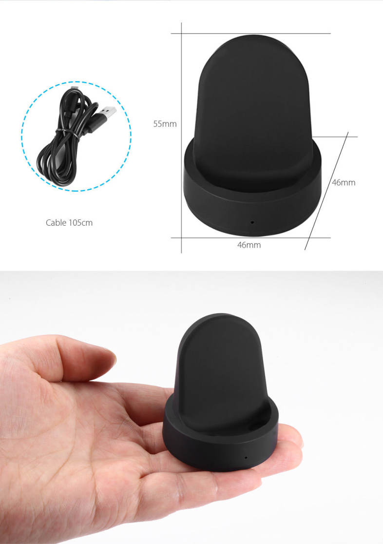 Smart Watch Charger for Samsung Gear S3 / S2 with Micro-USB Cable