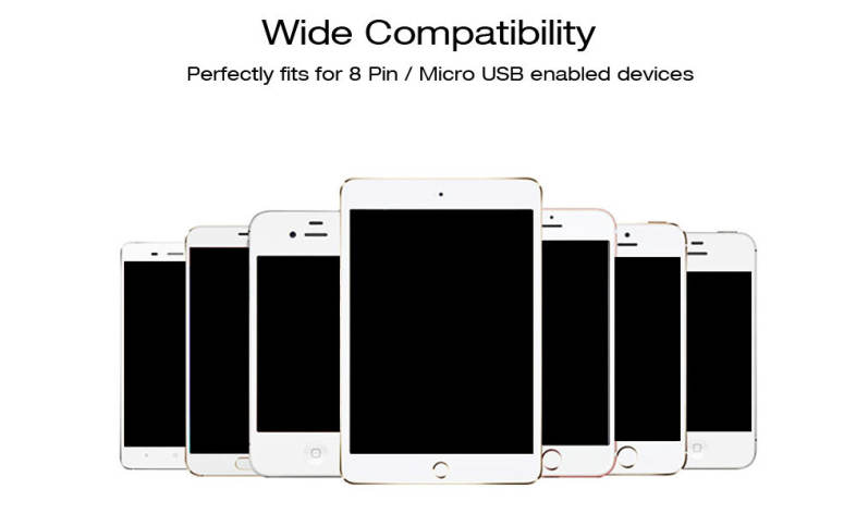Baseus Rapid Series 3 in 1 Micro USB   Dual 8 Pin Connector 3A Fast Charging Data Transfer Cable 1.2M