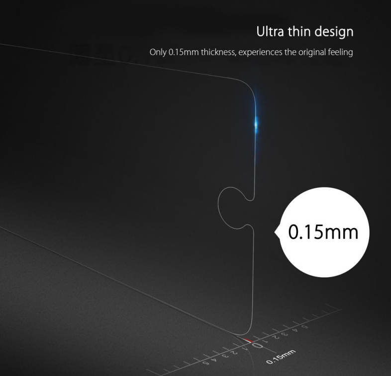 Baseus Tempered Glass Not Full Screen Secondary Hardening Protective Film for iPhone 7 Plus 5.5 inch 0.15mm