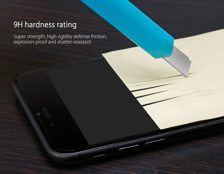 Baseus Tempered Glass Not Full Screen Secondary Hardening Protective Film for iPhone 7 Plus 5.5 inch 0.15mm