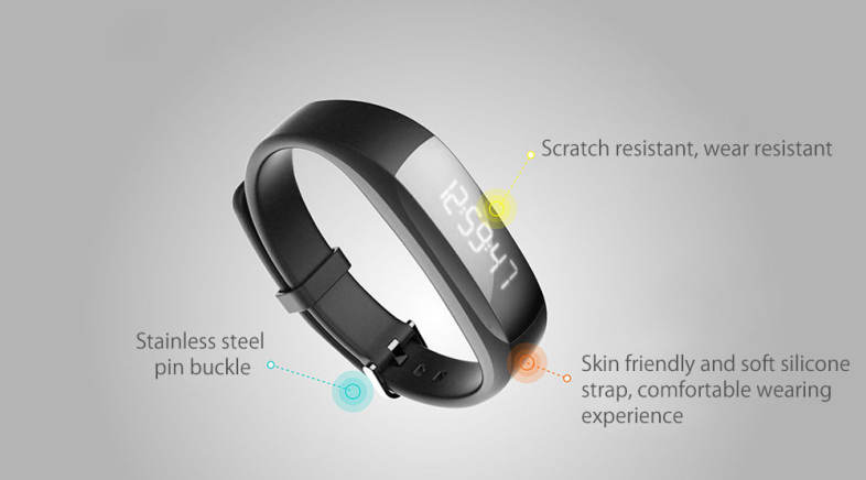 Lenovo HW01 Heart Rate Monitor Smart Wristband Sleep Manage Sports Track Bracelet