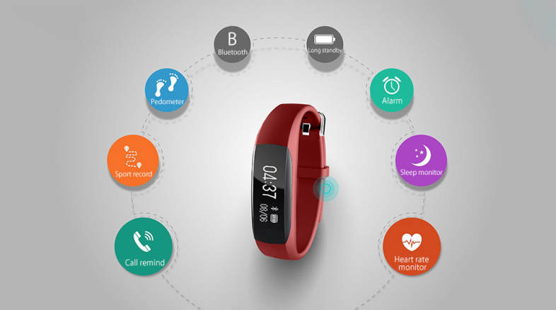 Lenovo HW01 Heart Rate Monitor Smart Wristband Sleep Manage Sports Track Bracelet