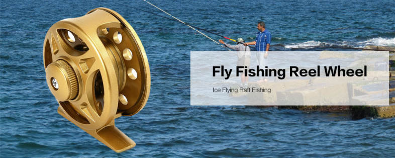 LIE YU WANG 1   1BB Fly Fish Reel Wheel for Ice Flying Raft Fishing