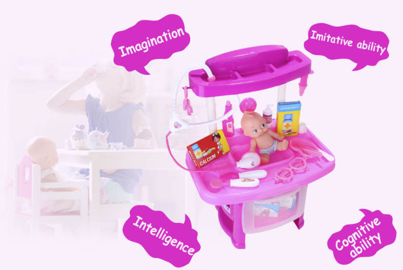 ranxian Child Luxury Simulation Doctor Tools Kit Pretend Play Toy Birthday Present