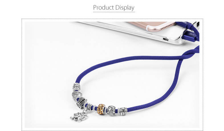 HOCO U13 Brahma 8 Pin 5V 2.4A Charging Data Transmission Cable 0.5M