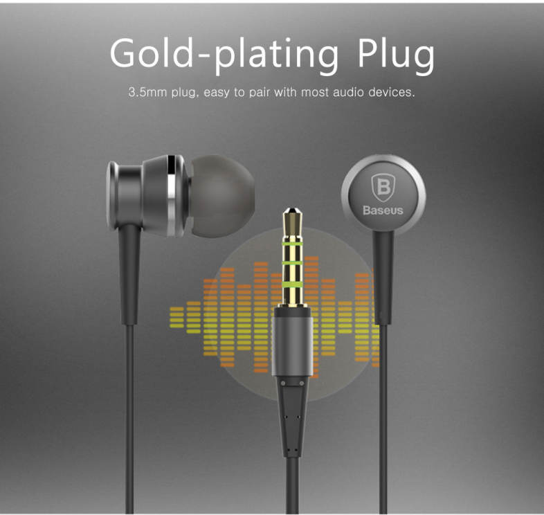 Baseus EL - 01 In-ear Wired Stereo Music Earphones