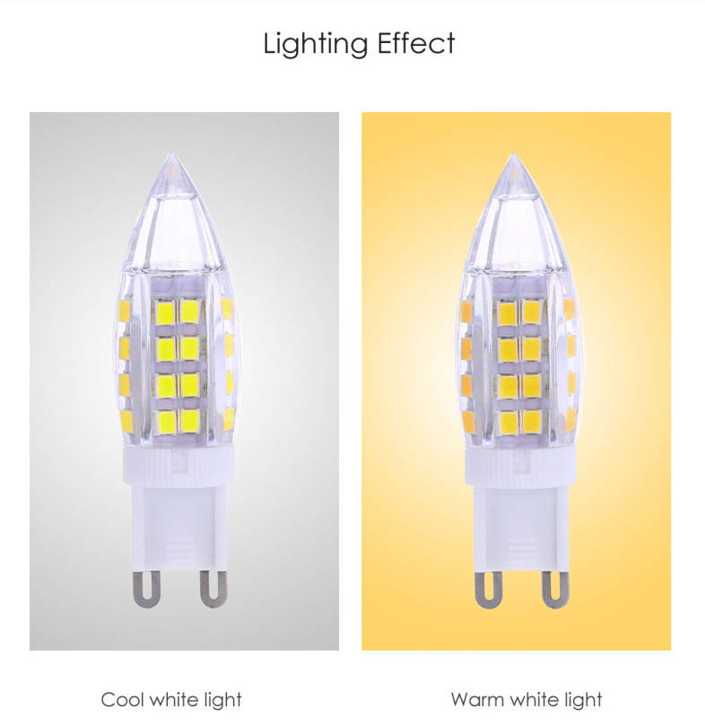 Lightme 10PCS G9 AC 110V 3W SMD 2835 LED Bulb Spotlight with 51 LEDs