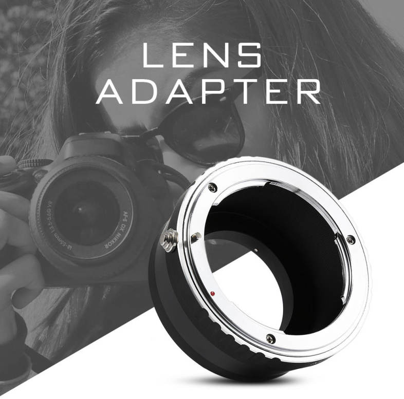 Electric Aperture Control Lens Adapter for Nikon AI / F Lens to Micro 4/3 Camera