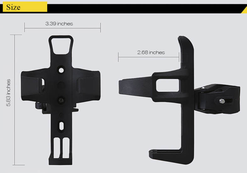 Adjustable Outdoor Bike Beverage Water Bottle Drink Cup Holder