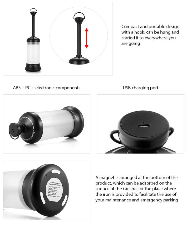 Nanum LX - 001 Vehicle-mounted Travel Light Portable Outdoor LED Camping Lantern