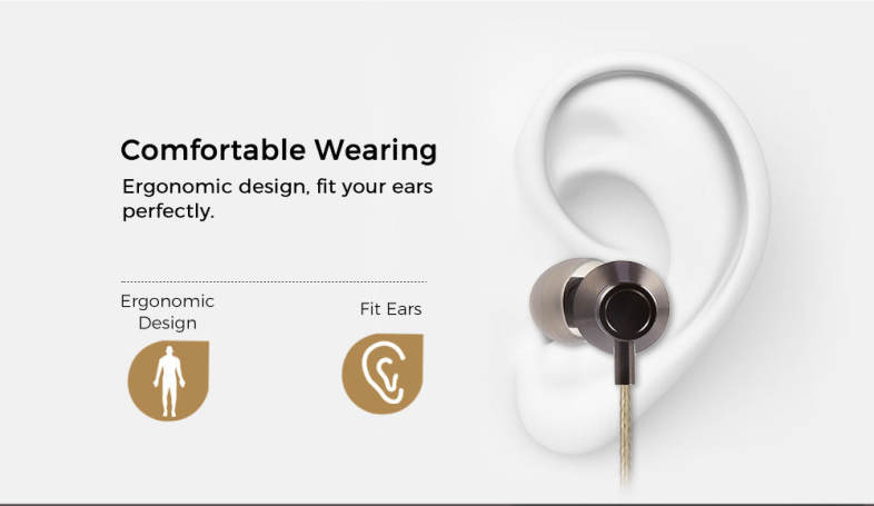 JUSTNEED M3 Stereo Super Bass Wired In-ear Earphones