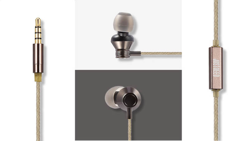 JUSTNEED M3 Stereo Super Bass Wired In-ear Earphones