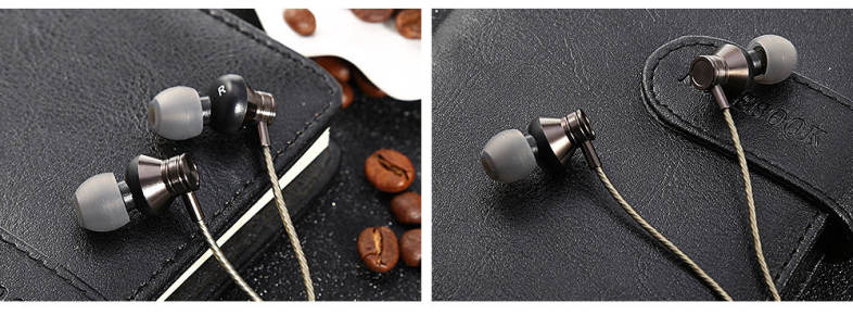 JUSTNEED M3 Stereo Super Bass Wired In-ear Earphones