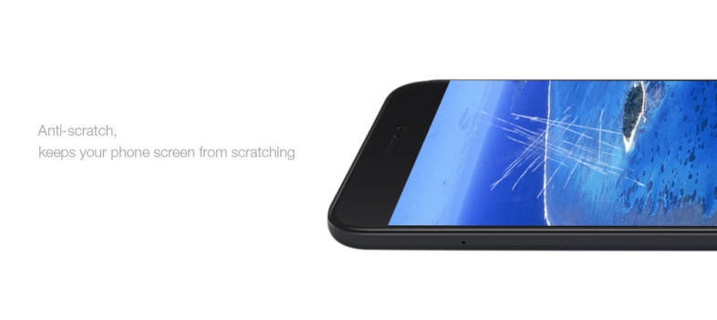 ASLING 9H 2.5D Arc Edge Tempered Glass Screen Film for Xiaomi 5C Ultra-thin Explosion-proof Protector 0.26mm
