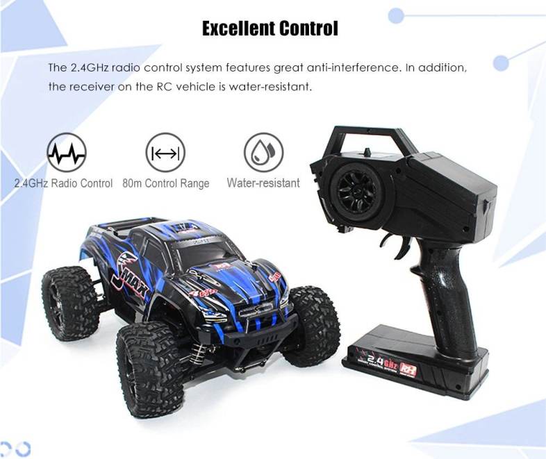REMO HOBBY 1631 1:16 4WD RC Brushed Truck RTR 30 - 40km/h / Water-resistant ESC