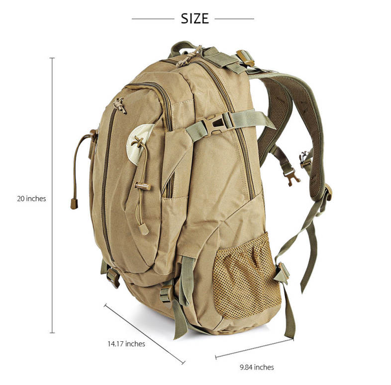 Free Knight Outdoor Military Bag Rucksack Backpack for Camping Trekking Hiking