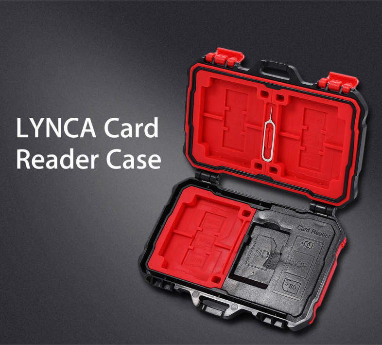 LYNCA Multifunction USB3.0 5Gbps Card Reader Case