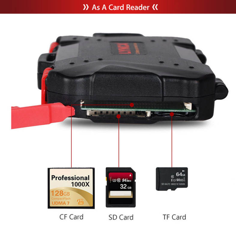 LYNCA Multifunction USB3.0 5Gbps Card Reader Case