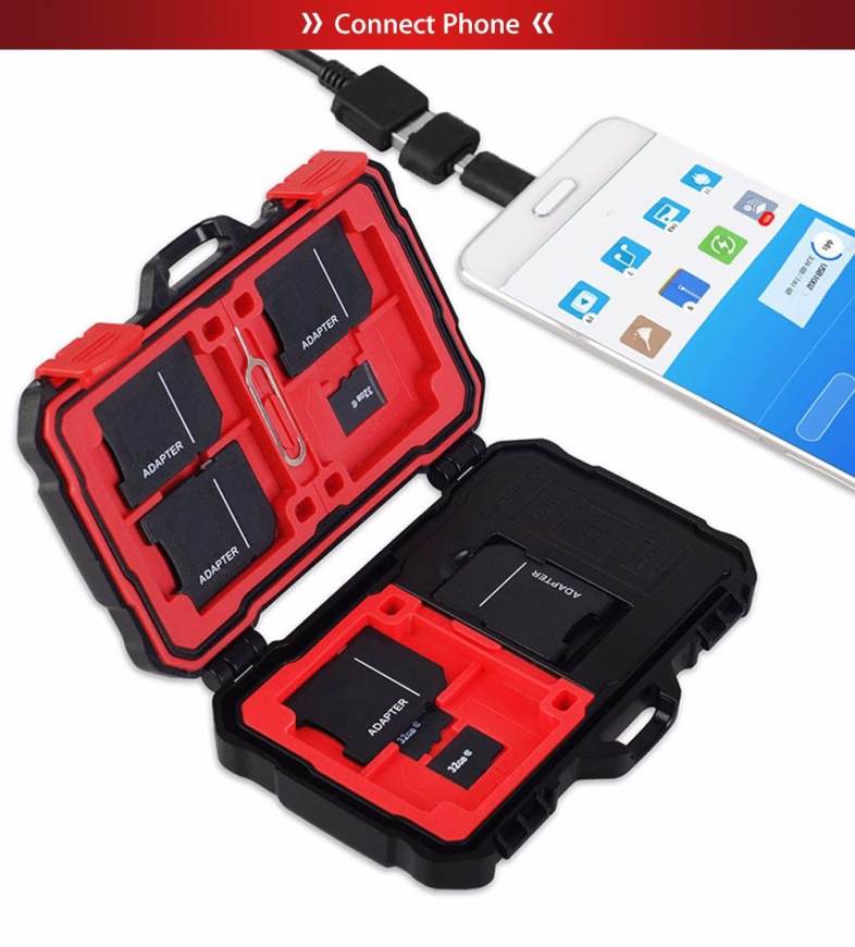 LYNCA Multifunction USB3.0 5Gbps Card Reader Case