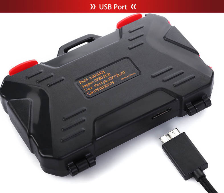 LYNCA Multifunction USB3.0 5Gbps Card Reader Case