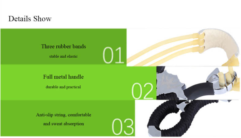 YERENBULUO Outdoor Hunting Slingshot Catapult Bow Camping Traveling Kit