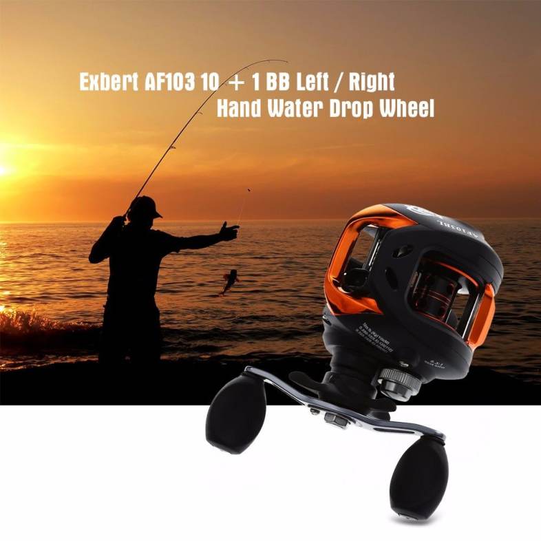 Exbert AF103 10   1 BB Left / Right Hand Water Drop Wheel