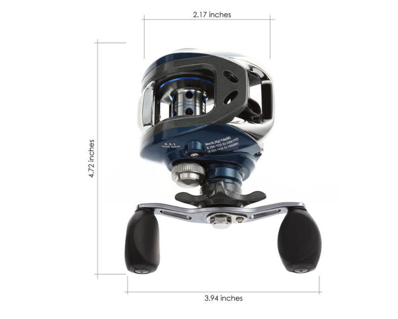 Exbert AF103 10   1 BB Left / Right Hand Water Drop Wheel