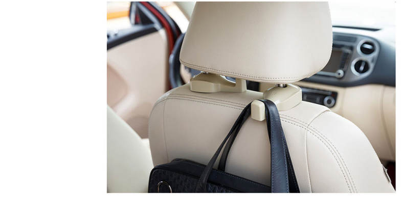 2pcs Car Fastener Clip Portable Seat Hook Bag Hanger Holder Organizer