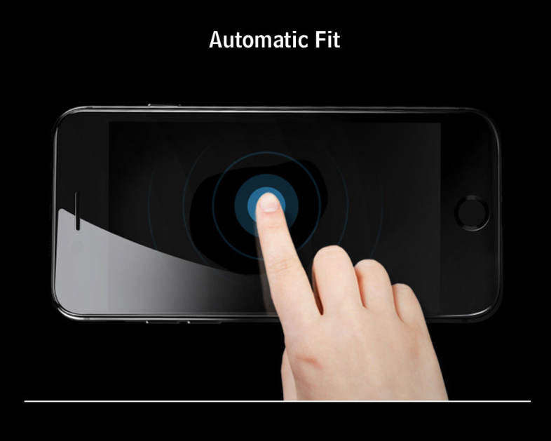 Baseus 3D Silk-screen Printed Full Edge Coverage Tempered Glass Protective Film for iPhone 6 Plus / 6s Plus 5.5 inch 0.3mm