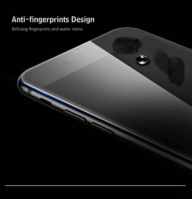 Baseus 3D Silk-screen Printed Full Edge Coverage Tempered Glass Protective Film for iPhone 6 Plus / 6s Plus 5.5 inch 0.3mm