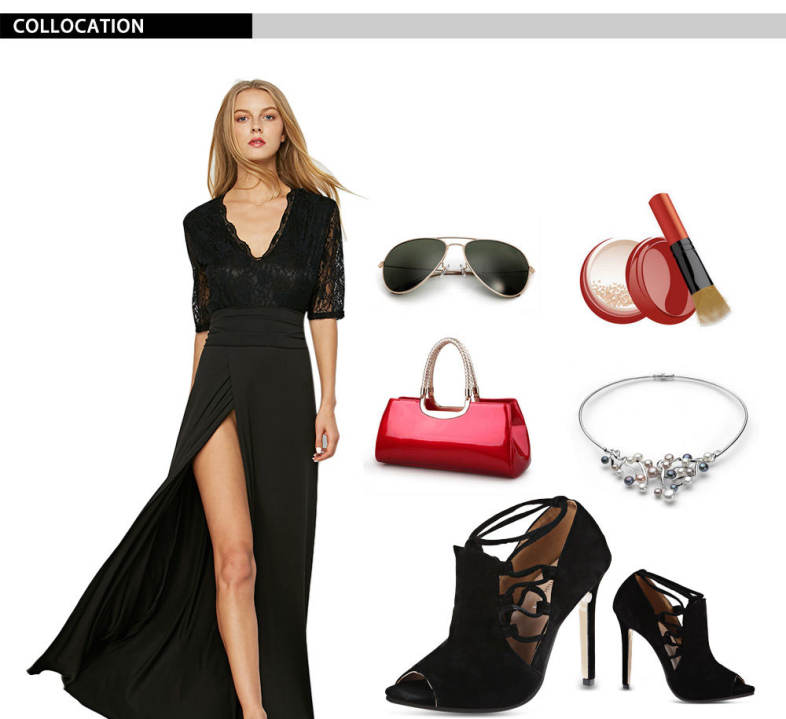 Meilikelin Open Toe Lace Thin Heel Sandals for Women