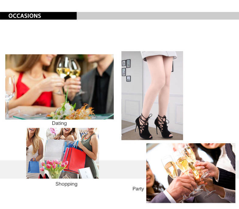 Meilikelin Open Toe Lace Thin Heel Sandals for Women