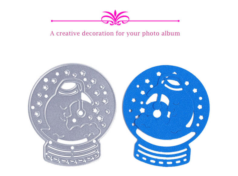 Moon Pattern Cutting Die Stencil for DIY Scrapbook Photo Album Paper Card Decor