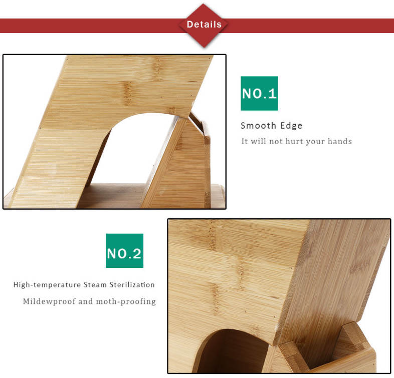 CYYC Multi-purpose Bamboo Tool Holder Knife Rack Kitchenware