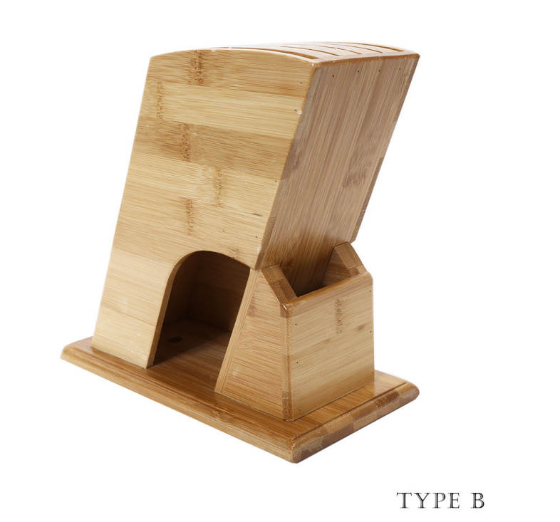 CYYC Multi-purpose Bamboo Tool Holder Knife Rack Kitchenware